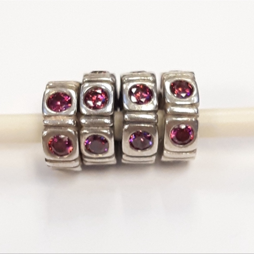 Four Pandora Trinity Spacers